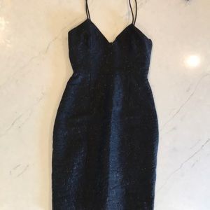 J Crew NWT black cocktail dress size 0